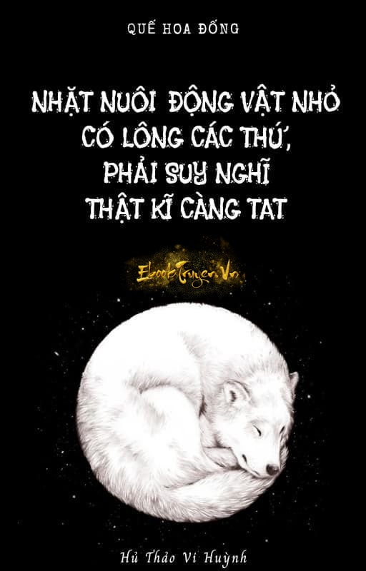 Nhặt Nuôi Động Vật Nhỏ Có Lông Các Thứ, Phải Suy Nghĩ Thật Kĩ Càng TAT