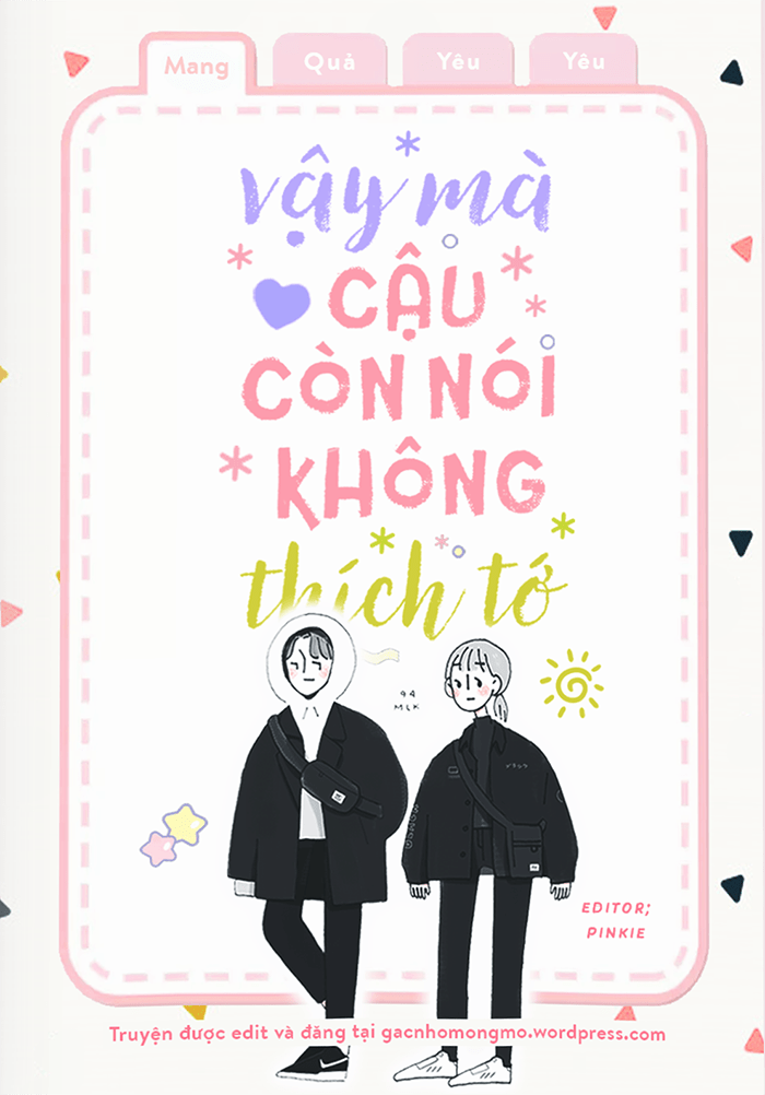 Vậy Mà Cậu Còn Nói Không Thích Tớ